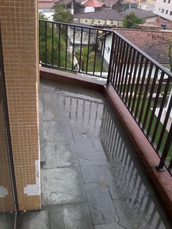 Apartamento Na Praia Grande Bagian luar foto
